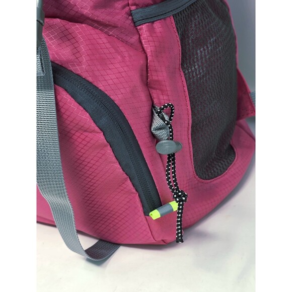 WEREWOLVES 20L Lightweight Hiking Backpack Packable Foldable + Whistle Pink NWOT main image 14